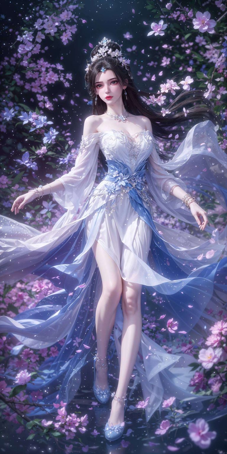 也能感受到一份宁静与美好以她的柔美和坚韧