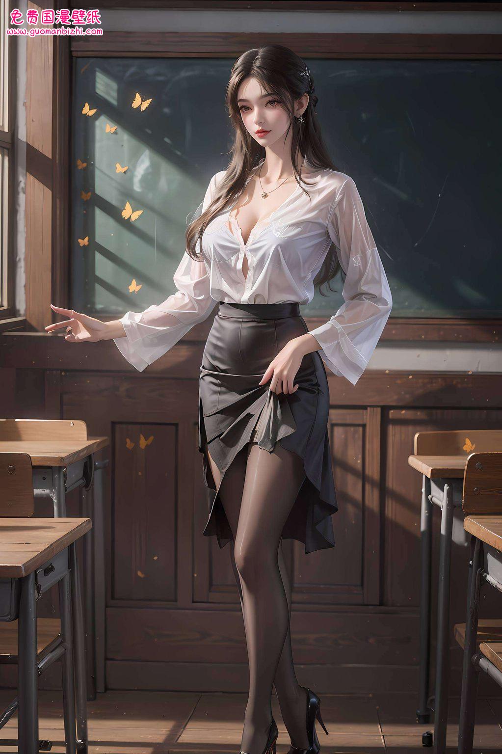 她的婉约之美这不仅是壁纸