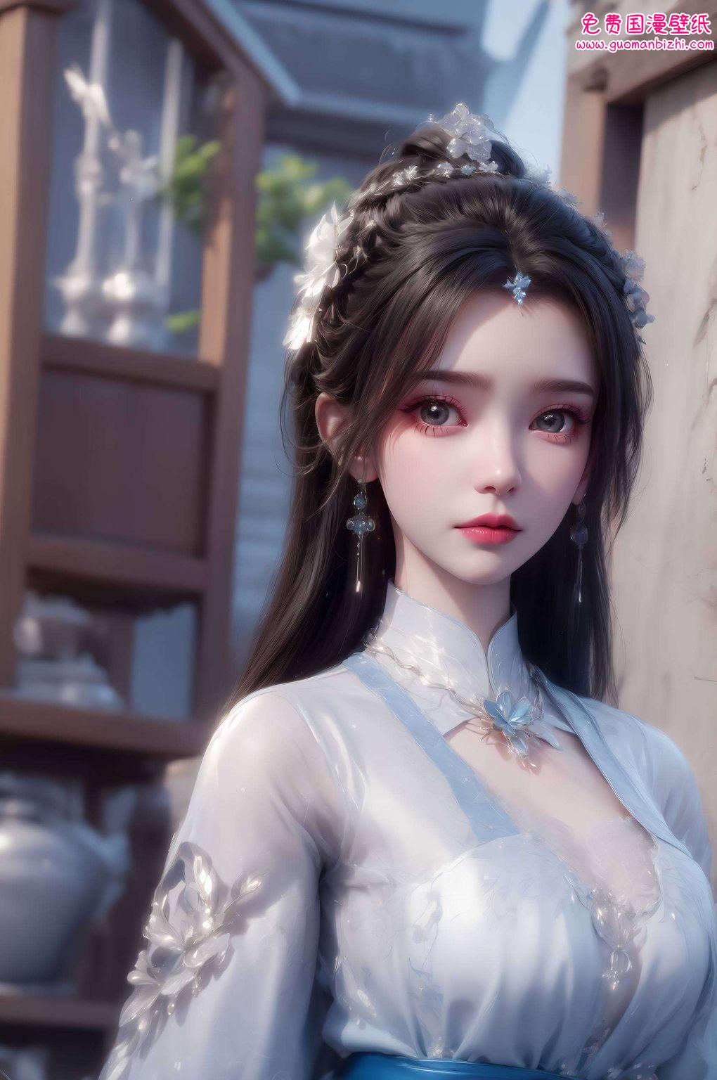 将人带入那玄幻的国漫仙境在1920x1080的高清壁纸中