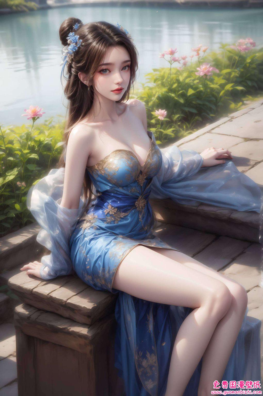 都能感受到国漫美女的灵动与风情王林眼中
