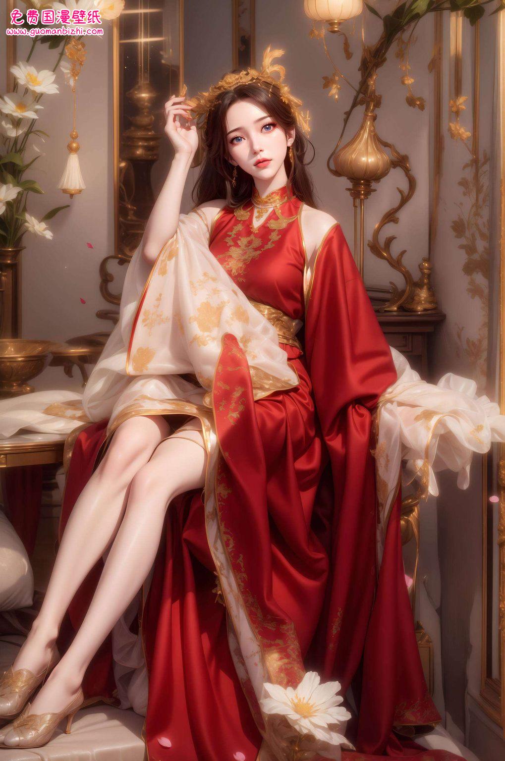 带领我们走进那个充满玄幻色彩的国漫世界让这位国漫美女的每一个细节都清晰可见