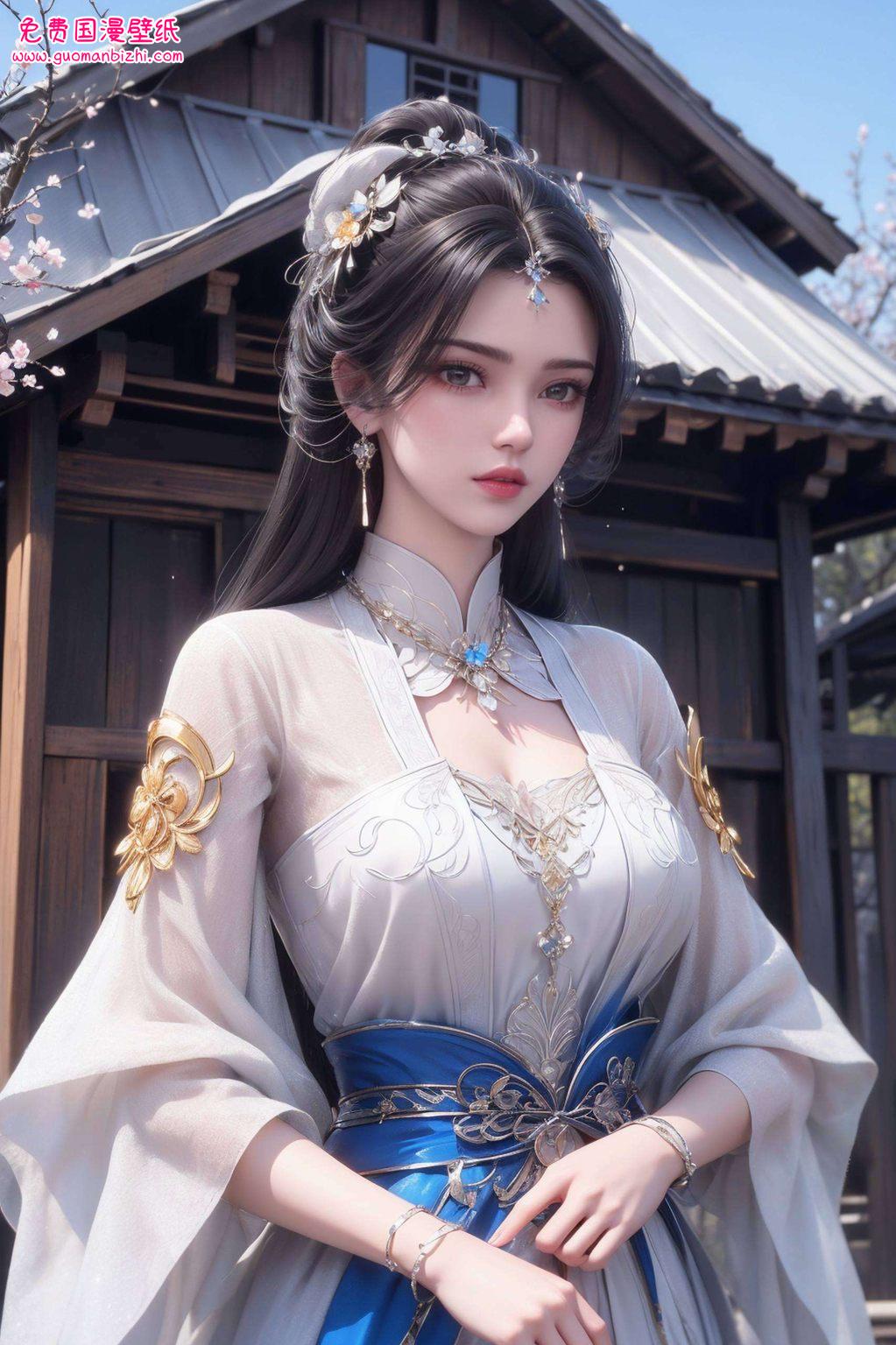 王林与她共舞仙道谁说玄幻美女只能是远观不可亵玩？这壁纸