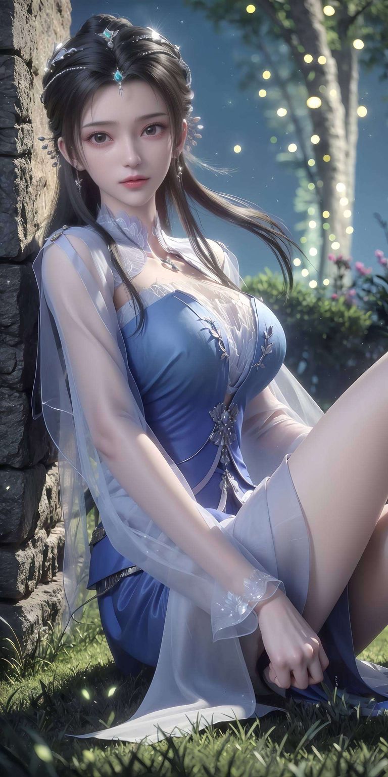 她是国漫中的女神灵动飘逸