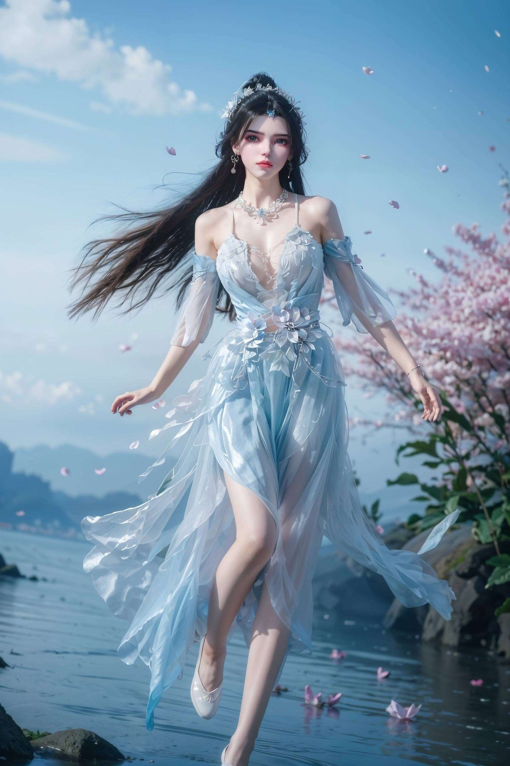 这位国漫女神不仅美得让人心动还有点小调皮