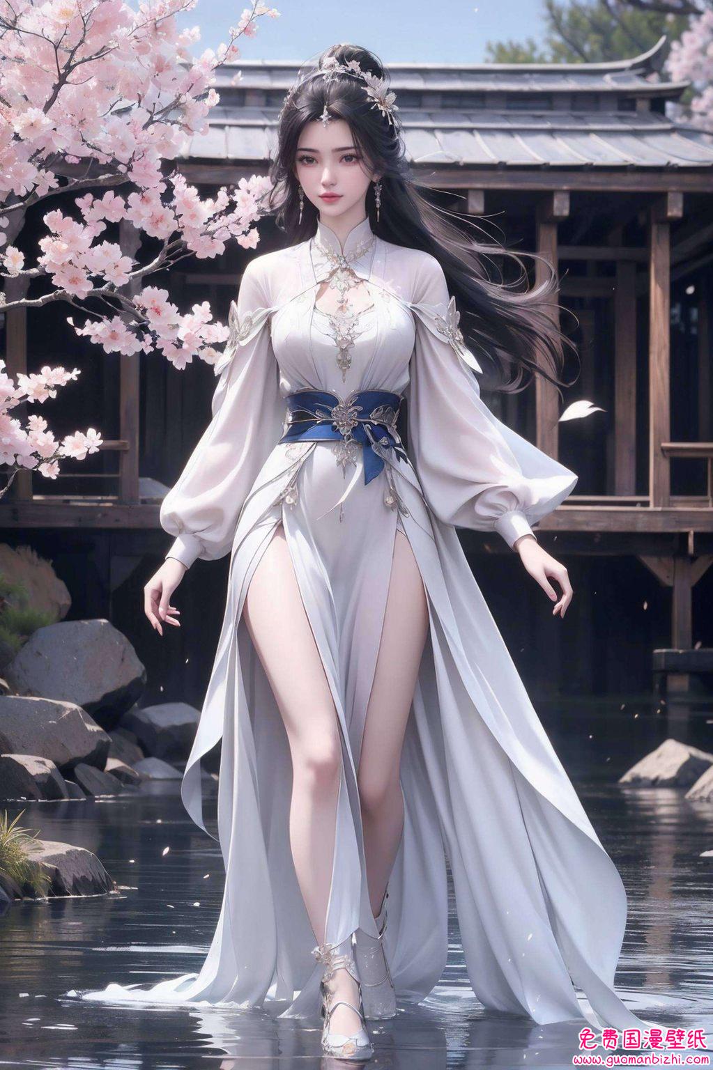 翩翩如仙的眼神国漫之光《仙逆》中的李慕婉宛如仙子下凡