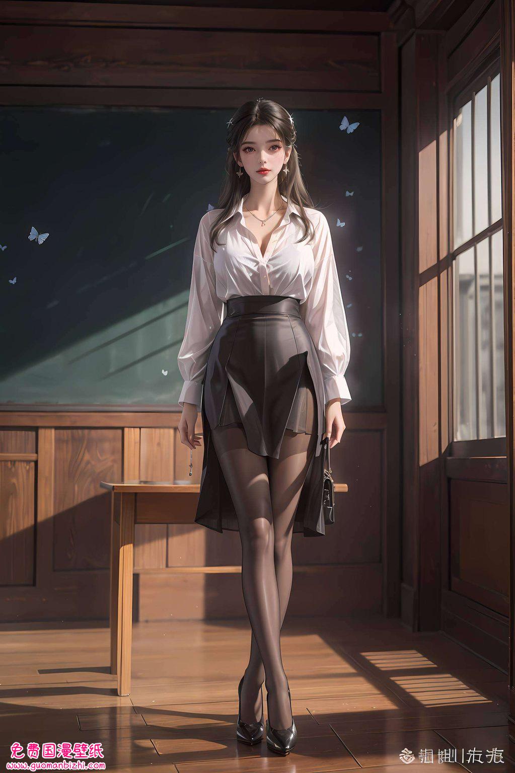 她的形象被精心制作成4K全屏电脑壁纸李慕婉以其独特的魅力