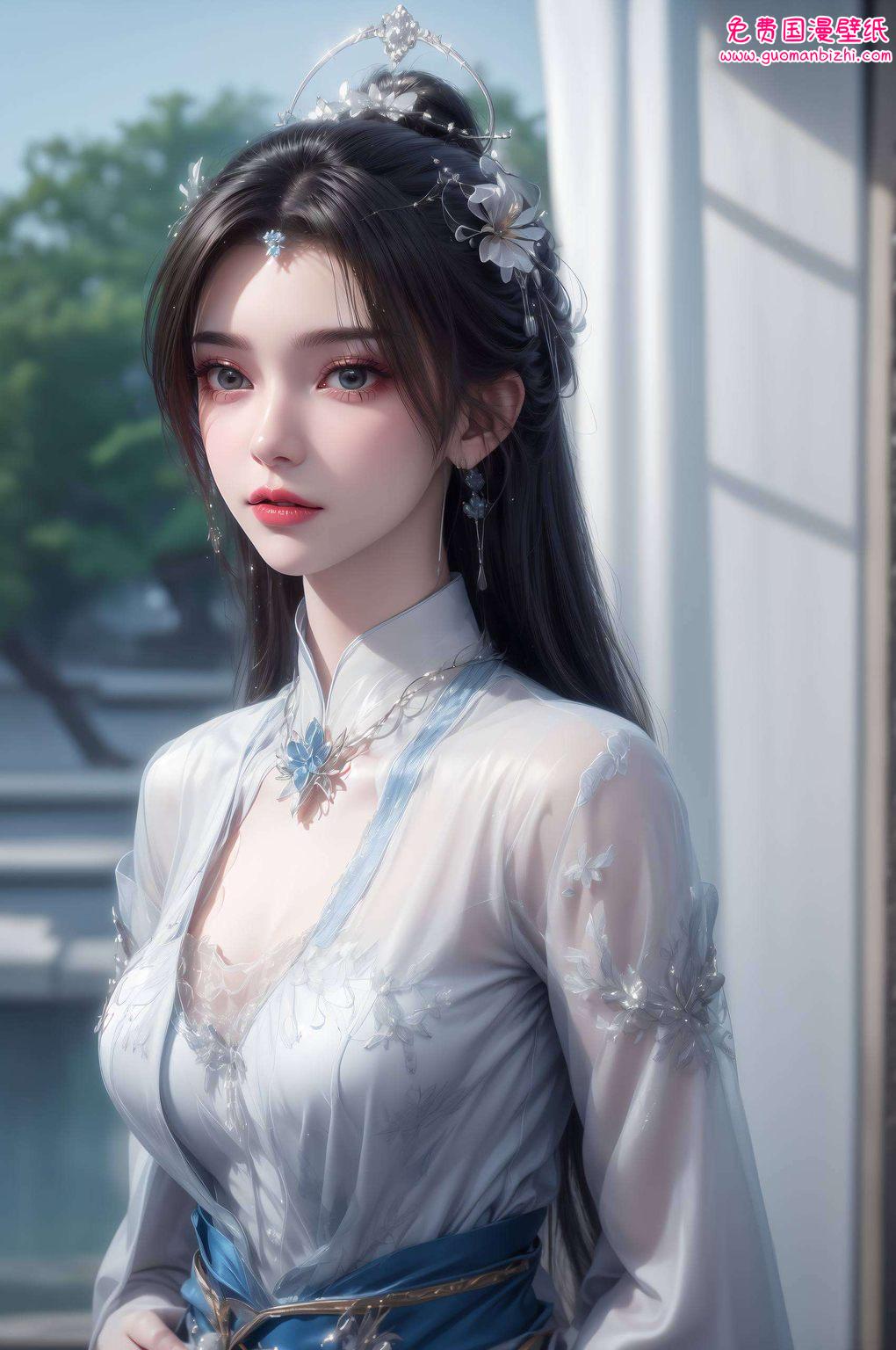 从古典的发髻到精致的服饰李慕婉