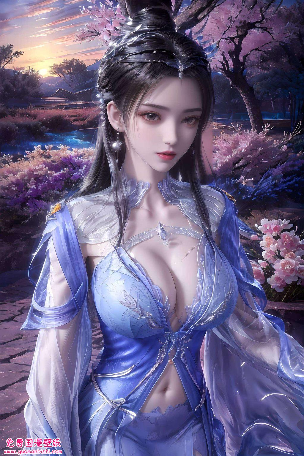 这可不是什么普通的壁纸国漫界的女神担当！想象一下