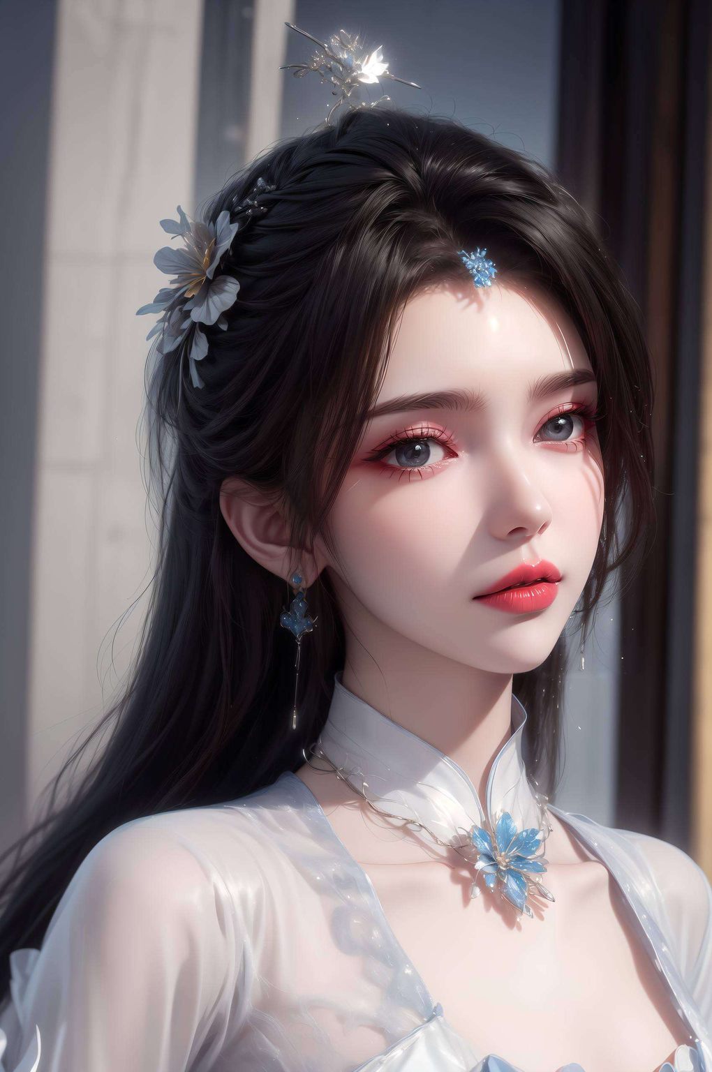 是动漫美女中的佼佼者都如同玄幻故事中的仙子