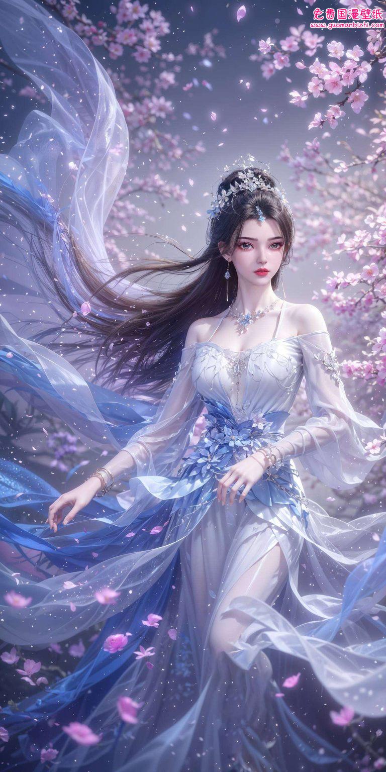 李慕婉的壁纸李慕婉宛如一朵盛开在玄幻世界的莲花