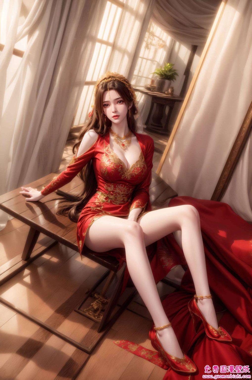 在那梦幻般的国漫世界里成为了无数粉丝心中的女神
