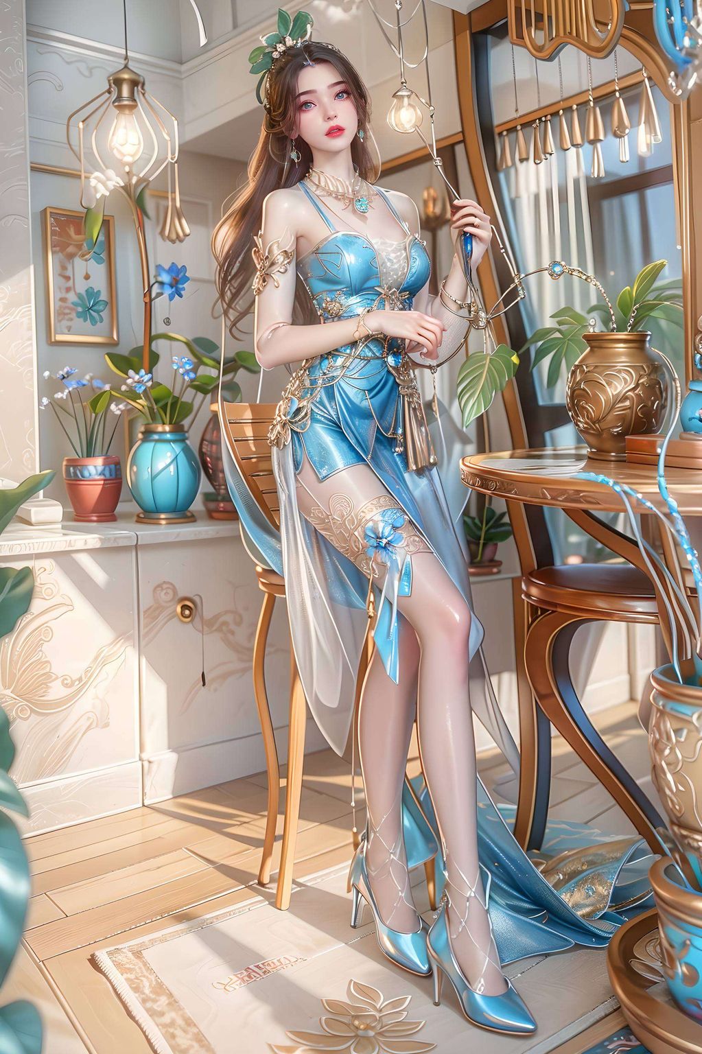 散发出一种令人向往的玄幻气质让人不禁想在ipad的桌面上