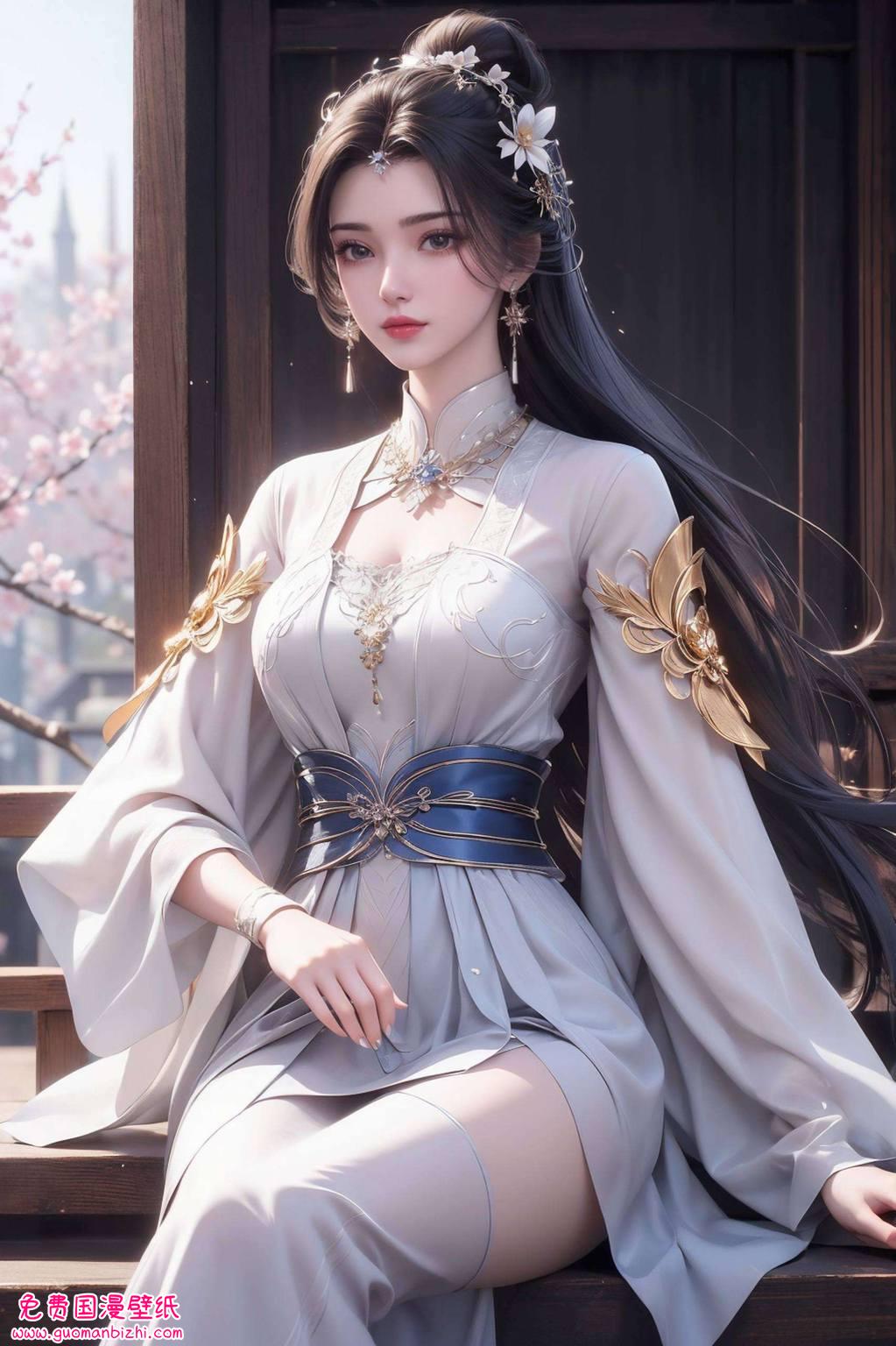 谁说玄幻世界不能时尚？李慕婉带你领略国漫美女的别样风情！炫彩苹果风