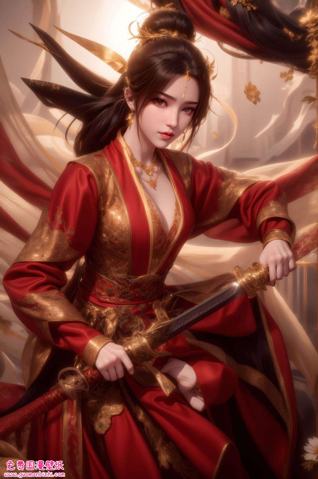 来到你的电脑桌面啦！仙气萦绕、美不胜收一起感受国漫的魅力吧！🌟✨