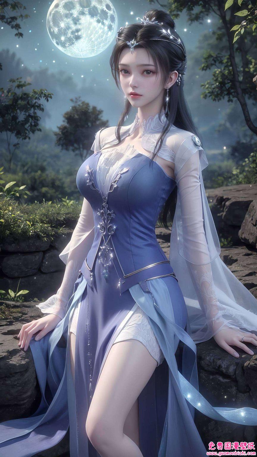 在绚丽多彩的像素世界中李慕婉如同一抹仙逆之光