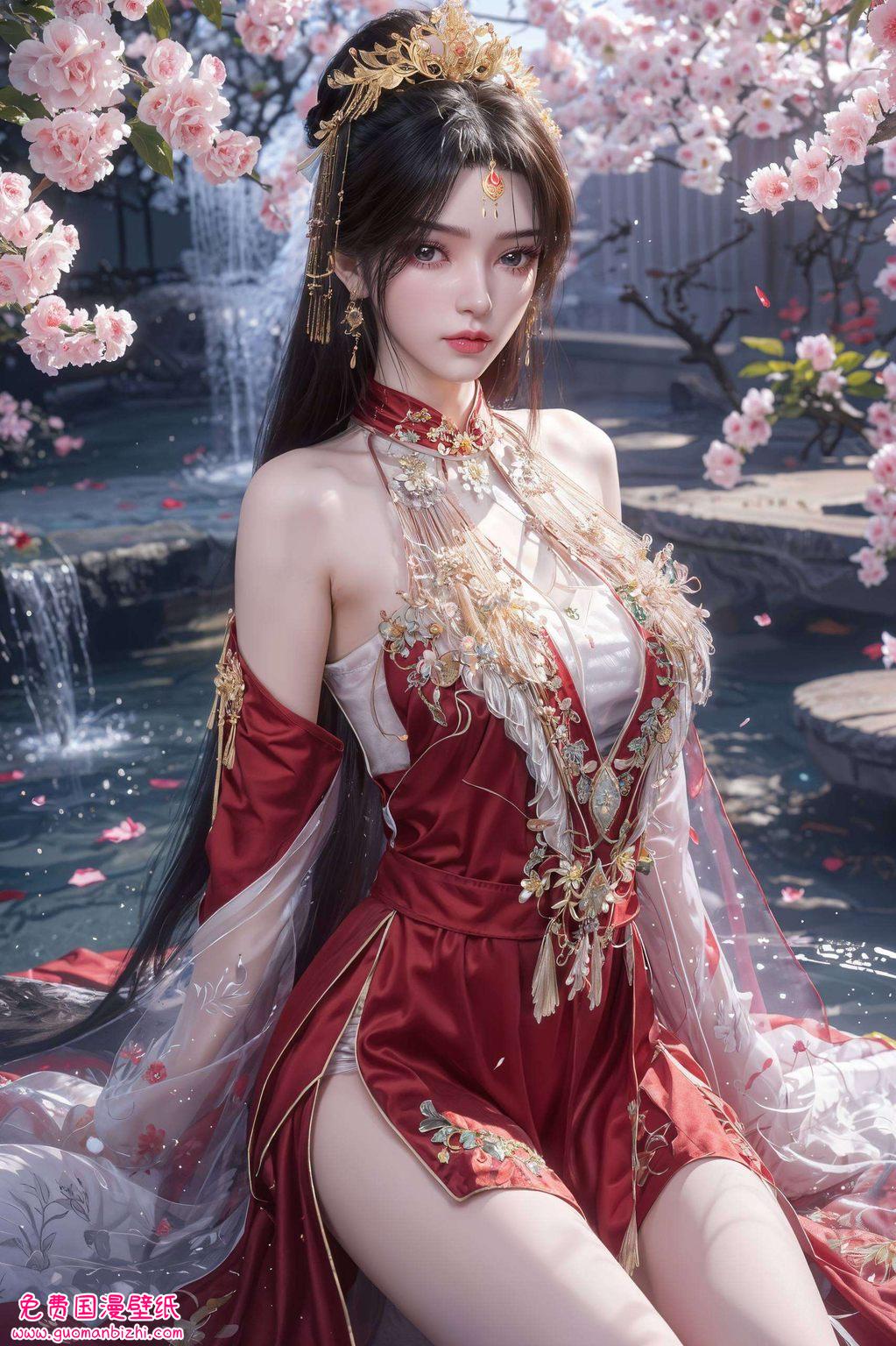 在绚烂的国漫世界中为你的电脑桌面增添一抹仙气与灵动