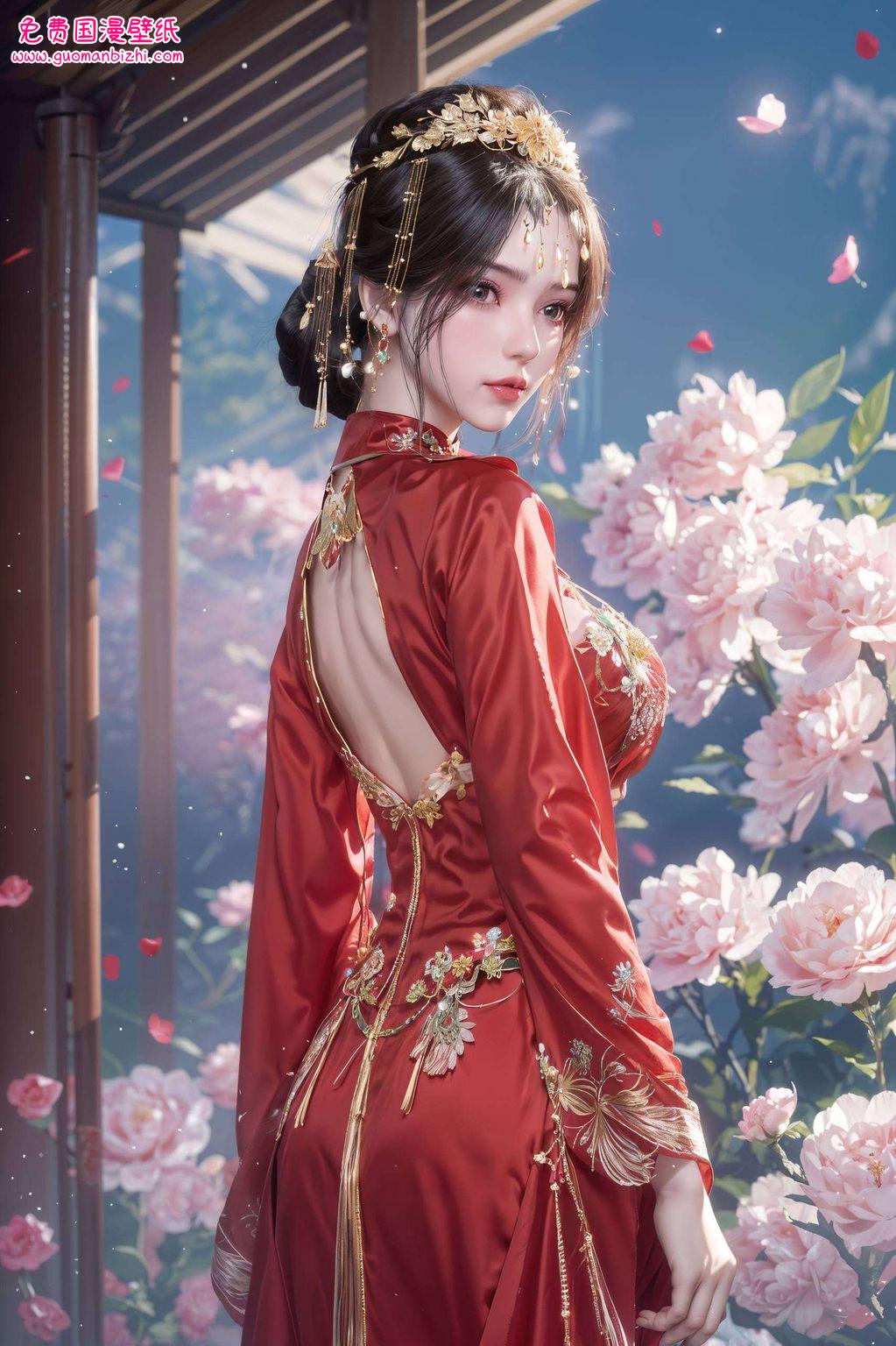 美得让人心颤！这等国漫美女壁纸保证让你一开机就眼前一亮