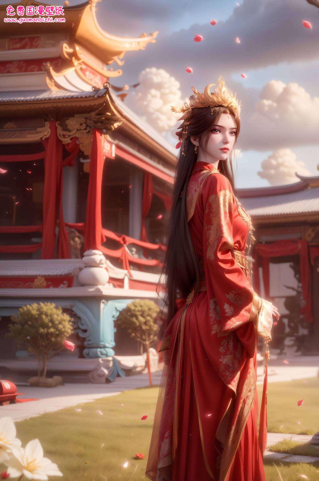 她的每一次回眸如同一缕清风
