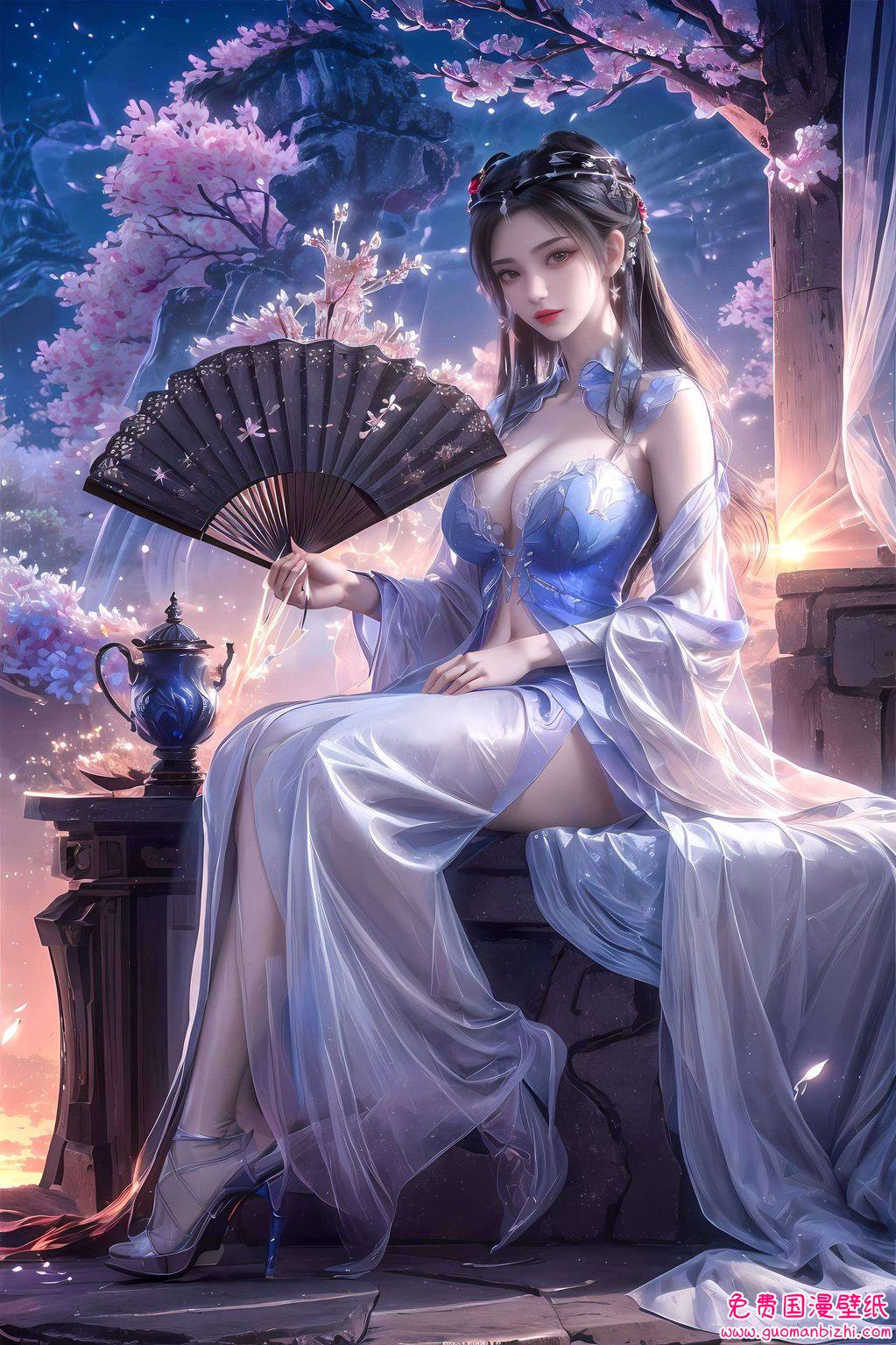 今天给大家带来一款超级养眼的炫彩壁纸哦！那就是我们国漫女神李慕婉的高清壁纸大放送！这位来自《仙逆》的仙子不仅美得让人心动还带着一丝丝小调皮