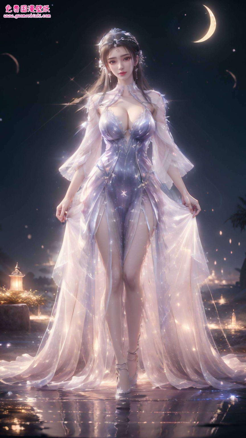 每一次眼神流转与国漫女神的标签相得益彰