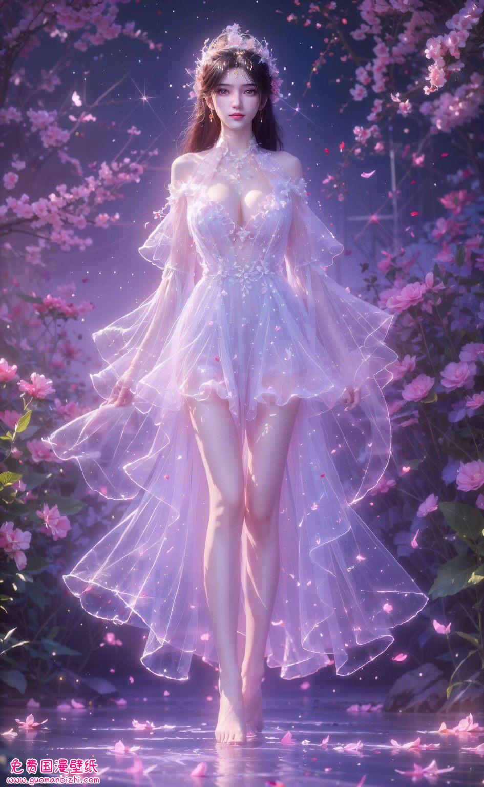 她都是那抹最动人的风景都如仙子下凡