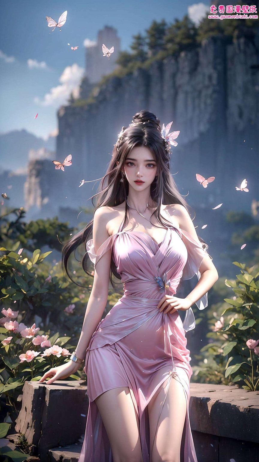 嘿是不是觉得整个平板都灵动起来啦？快来感受一下这位国漫美女的迷人魅力吧！🌟✨