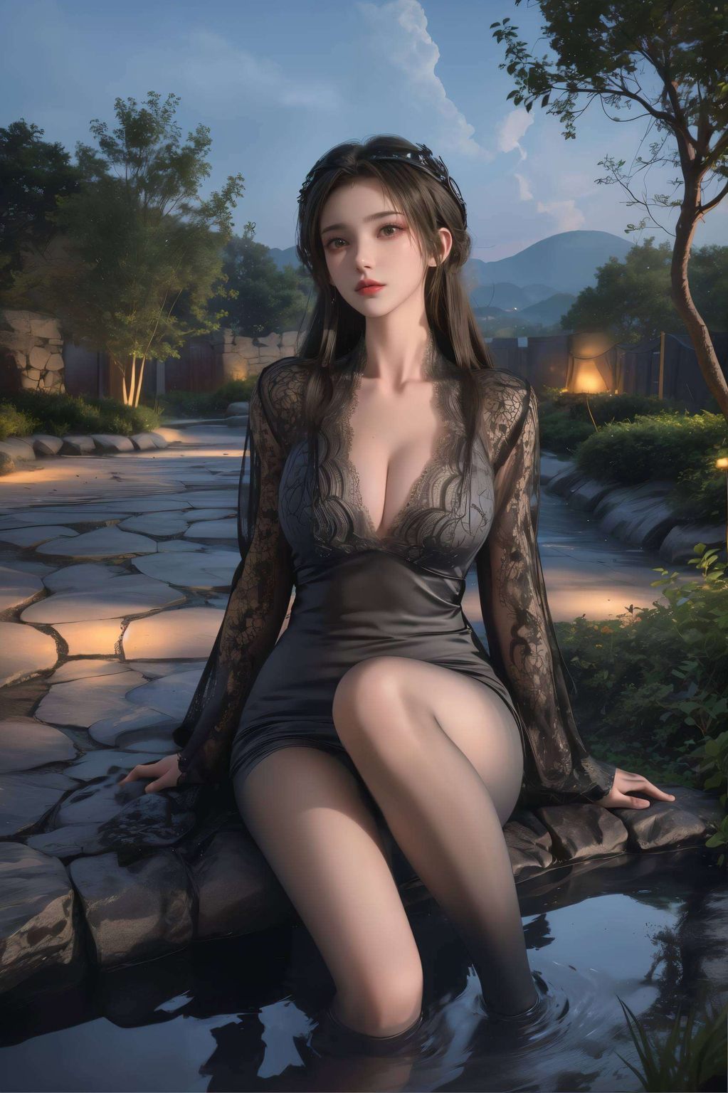 成为了无数粉丝心中的女神每天与你相伴