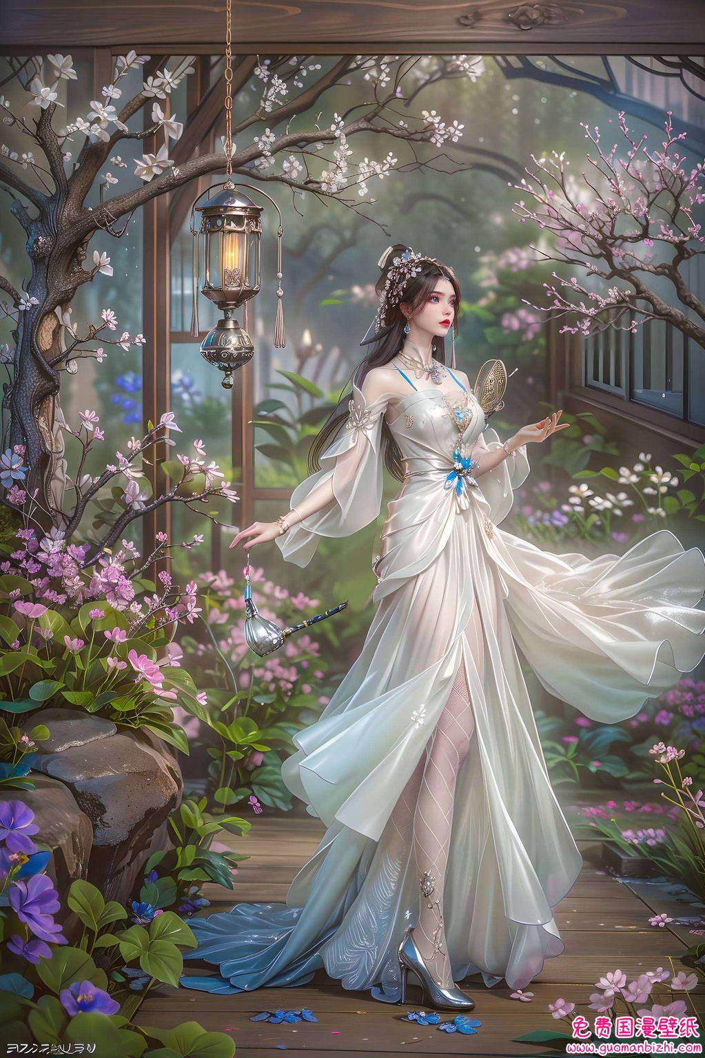 这组横版高清壁纸在国漫的绚丽画卷中