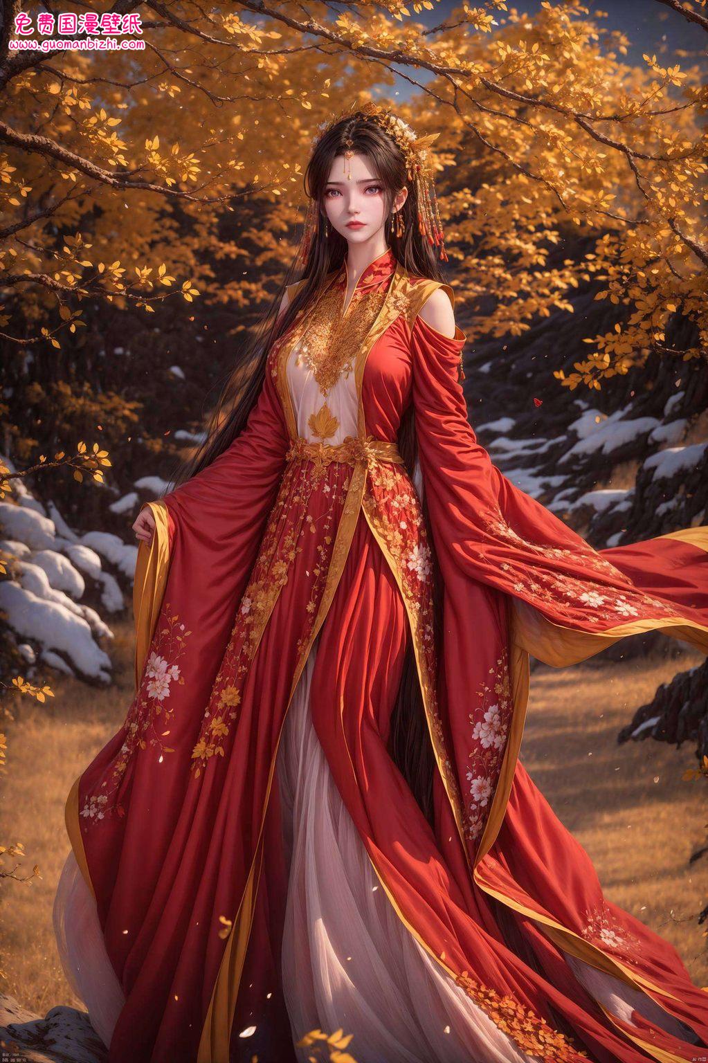 让你的手机瞬间变身视觉盛宴！快来收了这款国漫美女壁纸各位小可爱们！🌟今天给大家带来一款超级养眼的李慕婉横屏壁纸哦！这位国漫女神不仅美得让人心动