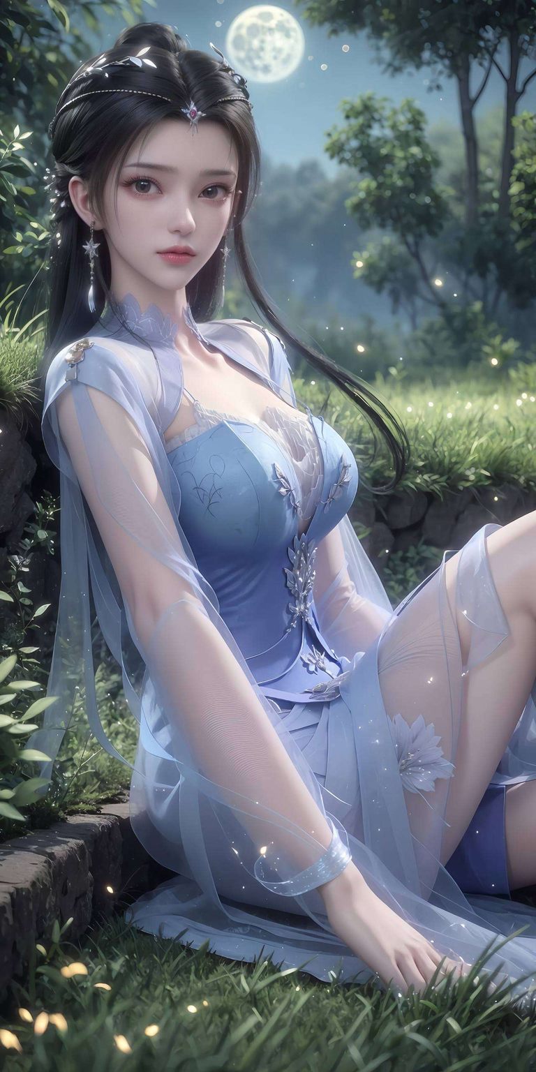 王林与李慕婉的浪漫故事李慕婉的倩影如仙子般飘逸