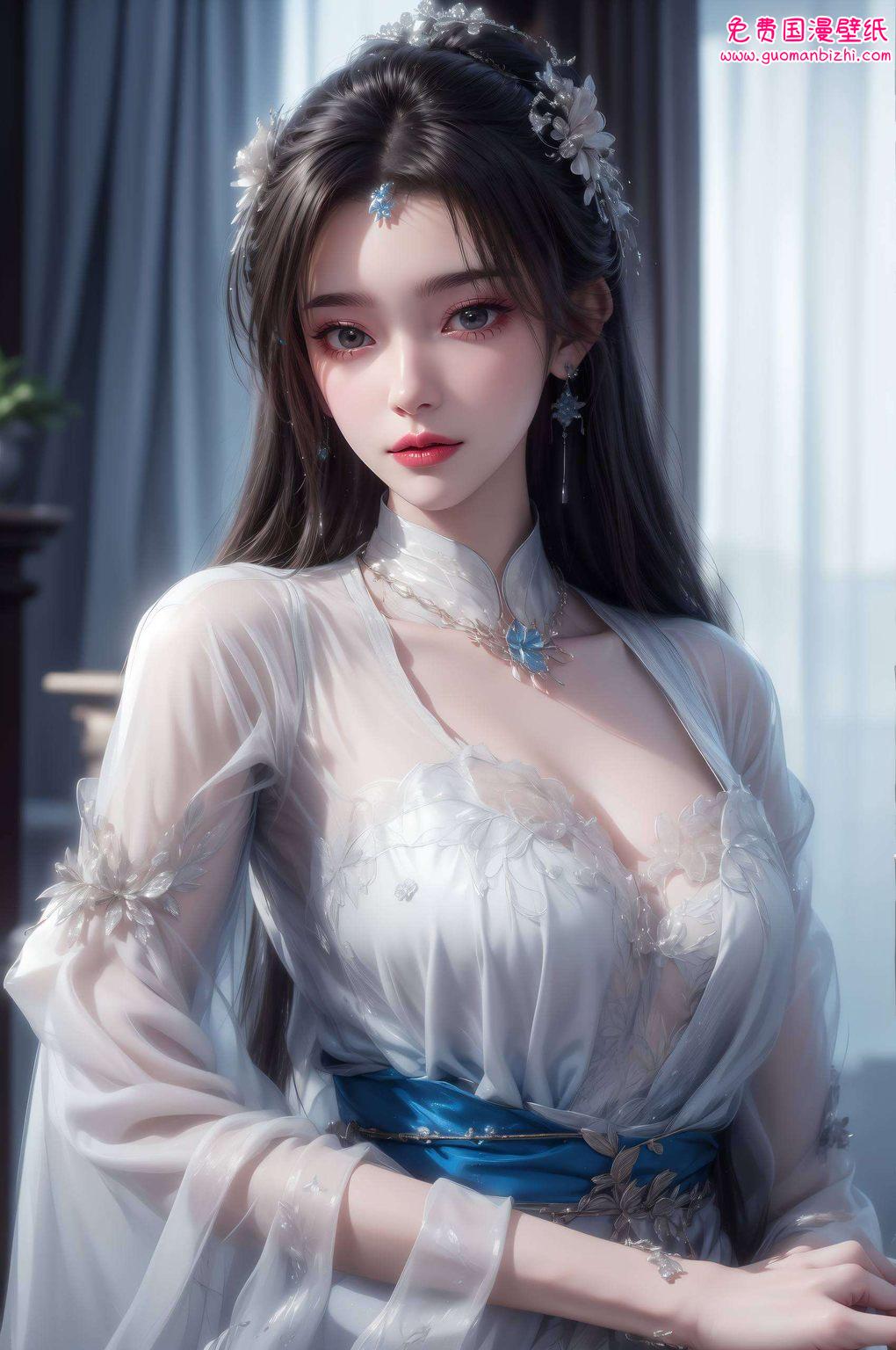 是国漫女神的永恒定格让人沉醉于那国漫美女的韵味之中