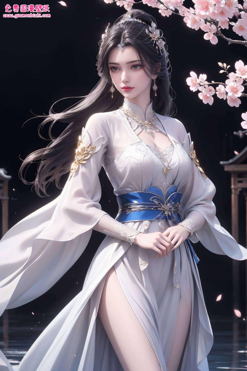 国漫女神的代表人物哦！快来把这位国漫美女设为壁纸哎呀呀