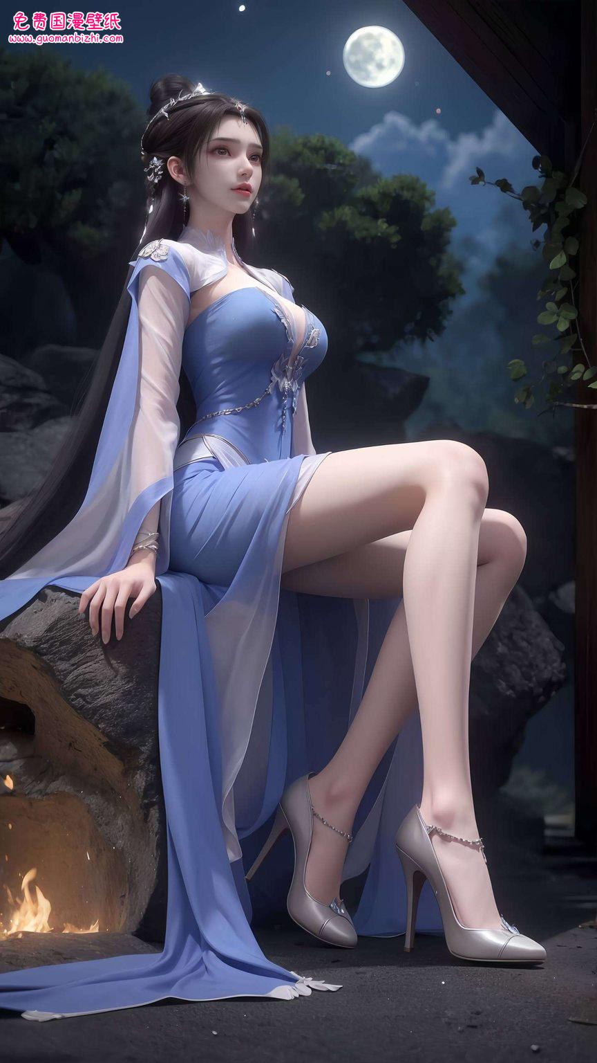 她是国漫中的女神她的高清竖屏壁纸