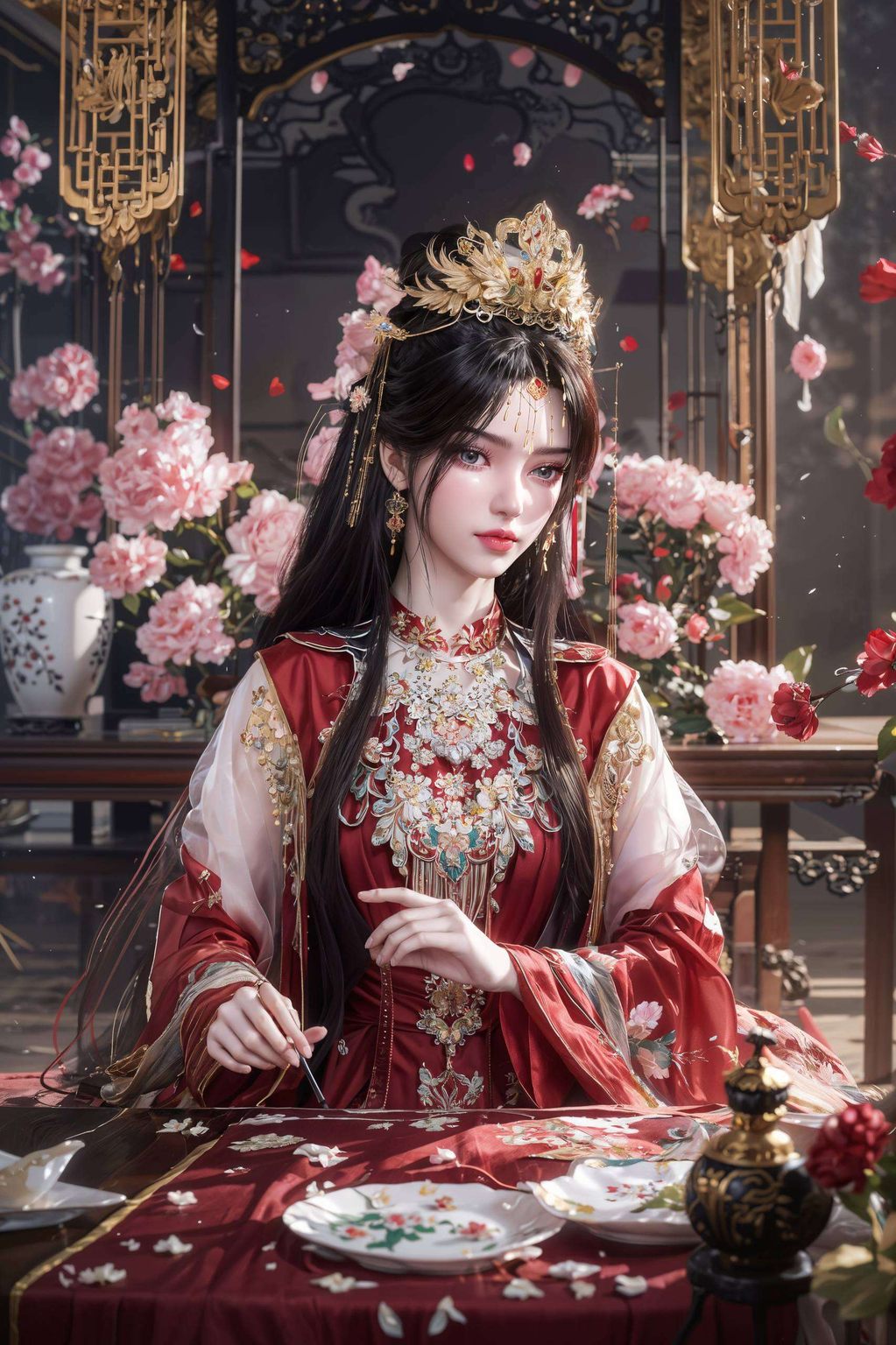 每当夜幕降临仿佛从仙逆的画卷中款款走出