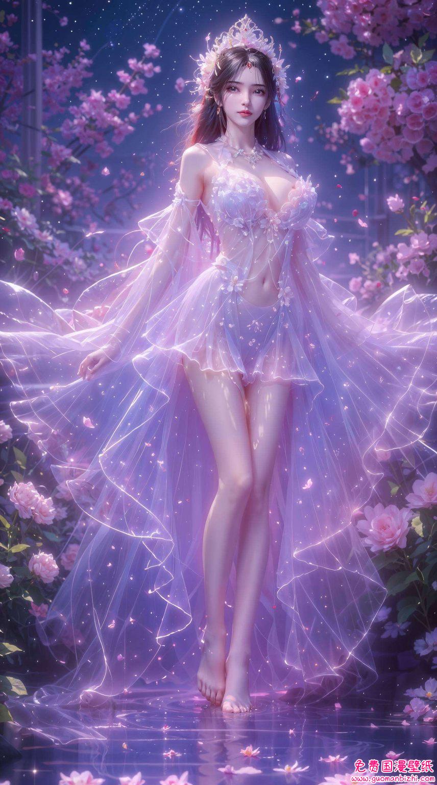 都是与动漫女神的美丽邂逅她身着嫁衣