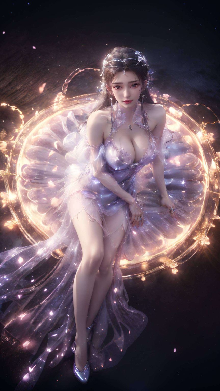 她是国漫中的女神仿佛在眼前展开