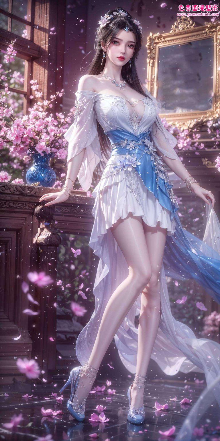 更显国漫之美婉约如仙子