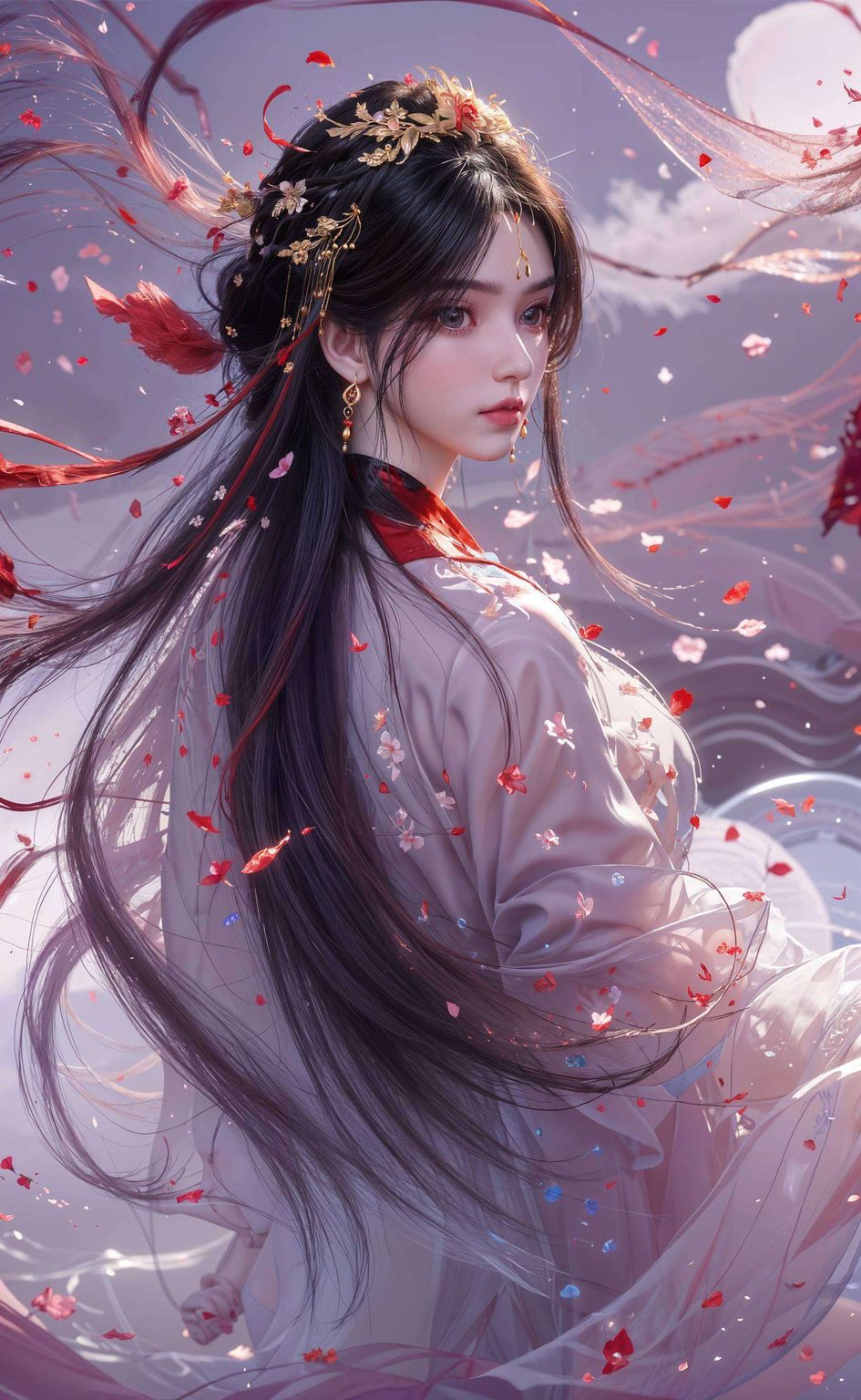 这位国漫女神她的每一次转身都是对我国动漫巅峰之作《仙逆》的无尽致敬