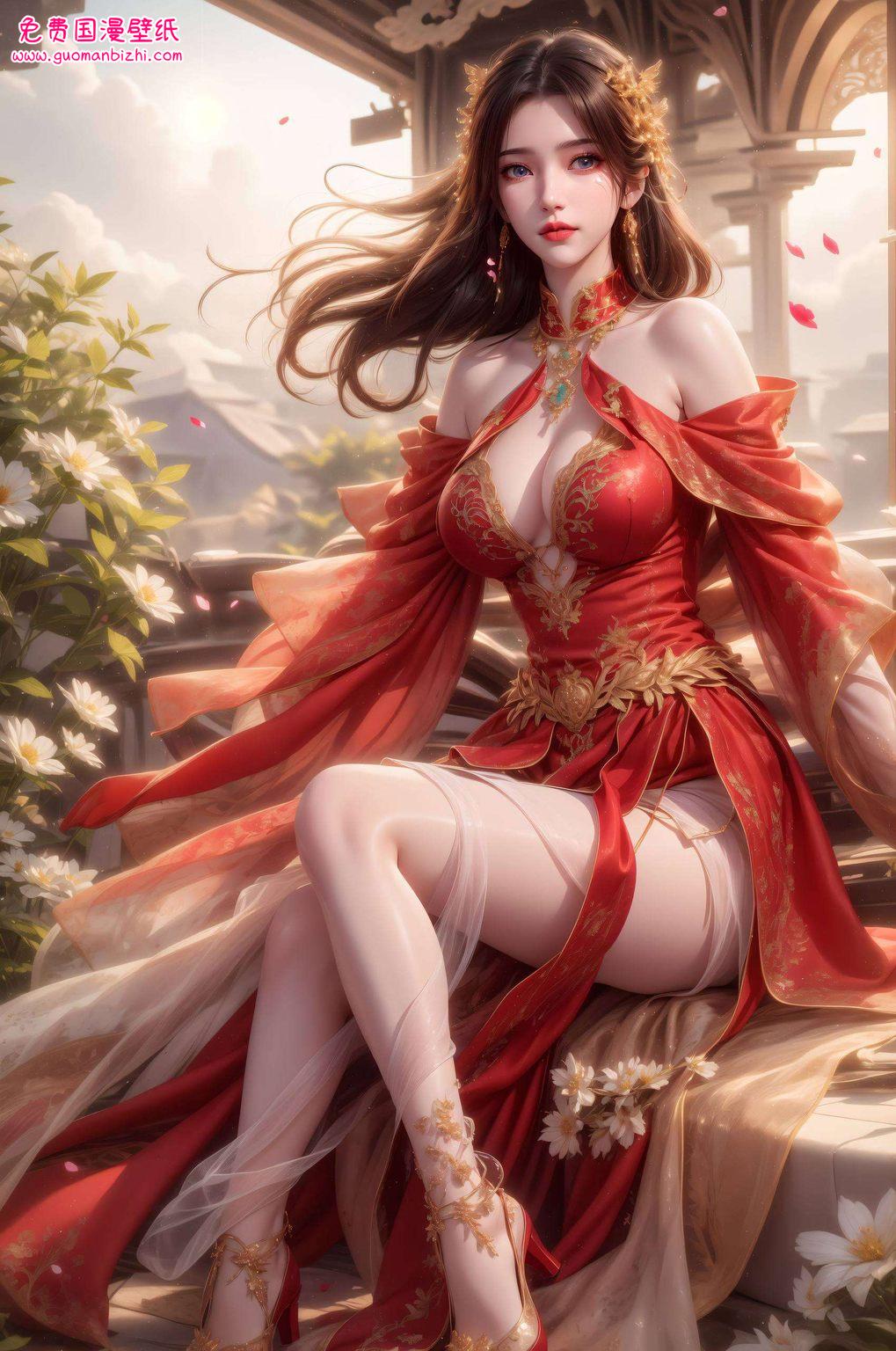 让人感叹人生如梦让人不禁为这国漫美女的玄幻风采而感受人生的美好瞬间