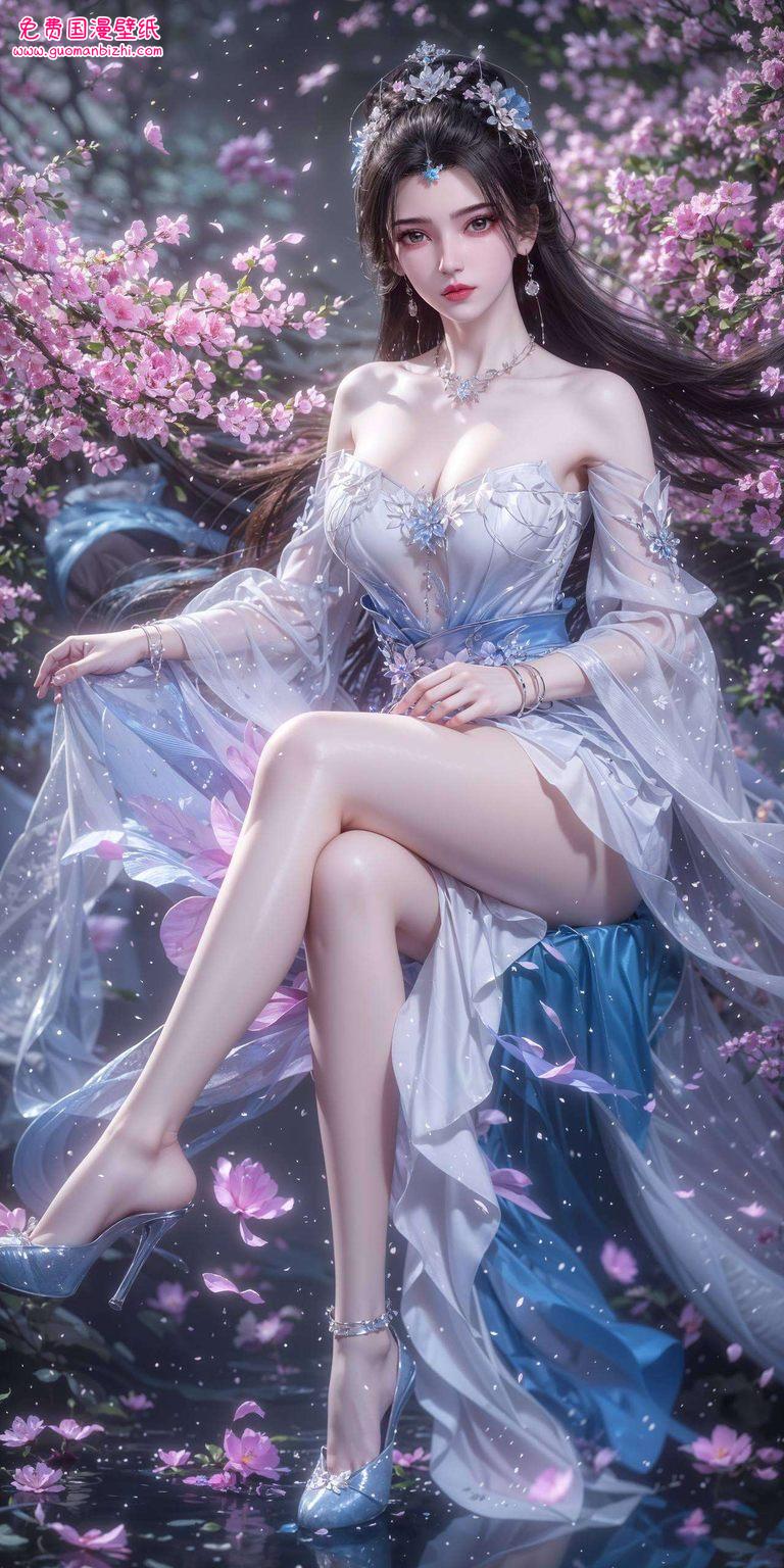 无论是温柔如水的国漫美女都让你的电脑桌面瞬间变身二次元的小天地！快来收图吧