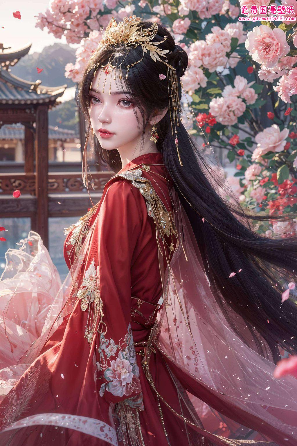 此壁纸以极简风格呈现仙逆李慕婉最新建模壁纸翩然而至