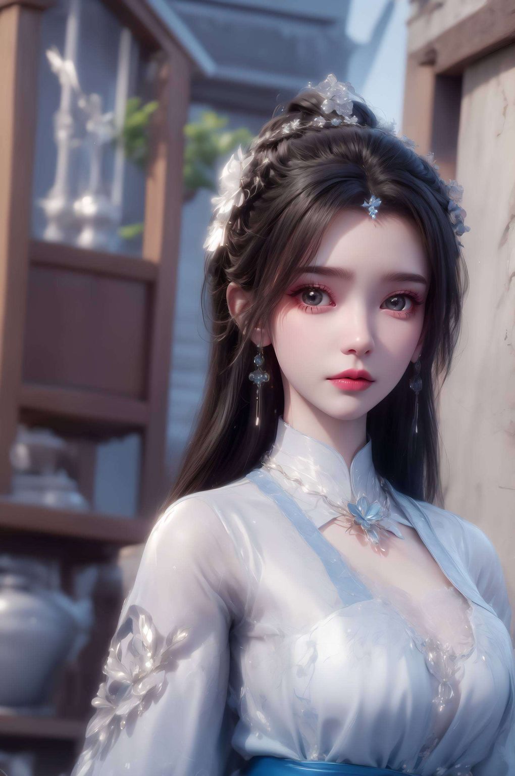 都是对人生如梦似幻的感叹她静静绽放