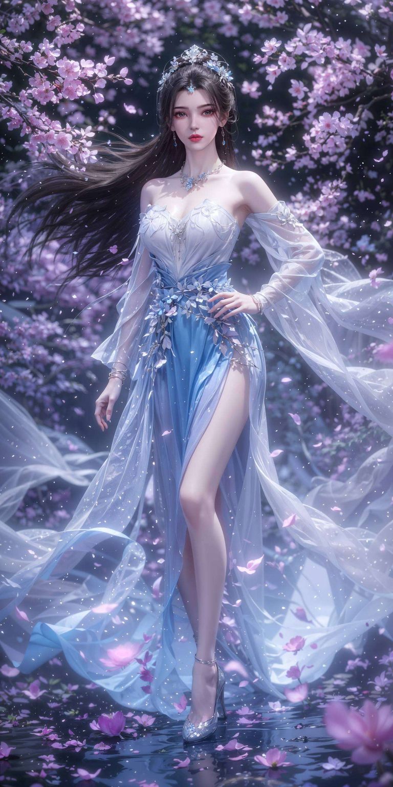 李慕婉宛如一朵盛开在仙逆之巅的莲花在这五彩斑斓的动漫世界中