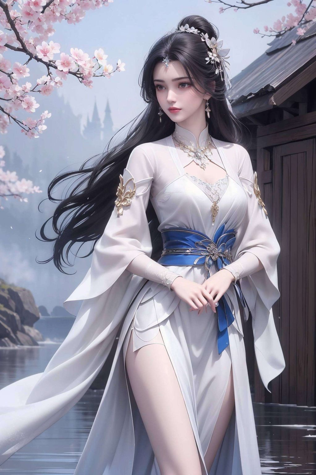 真是让人忍不住一换再换壁纸呢！电脑壁纸必备款哦！还有那些国漫美女