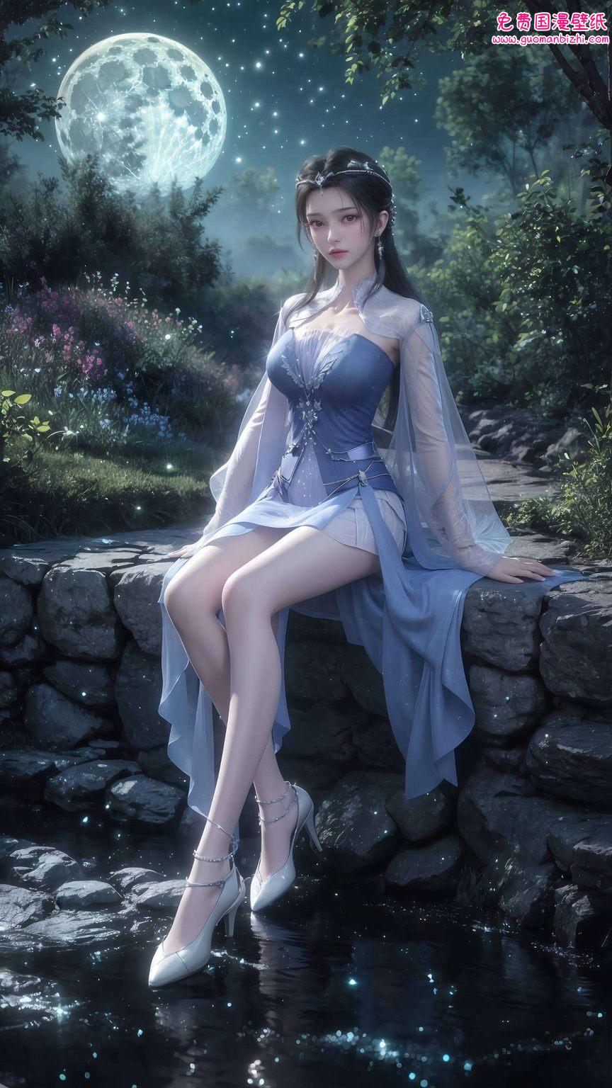 仿佛一幅幅国漫女神的画卷在眼前缓缓展开