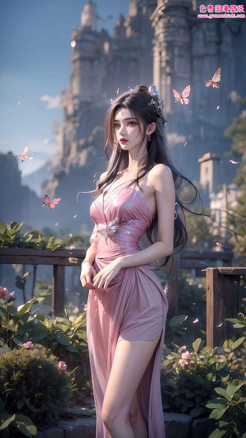 AI壁纸素材仙气萦绕