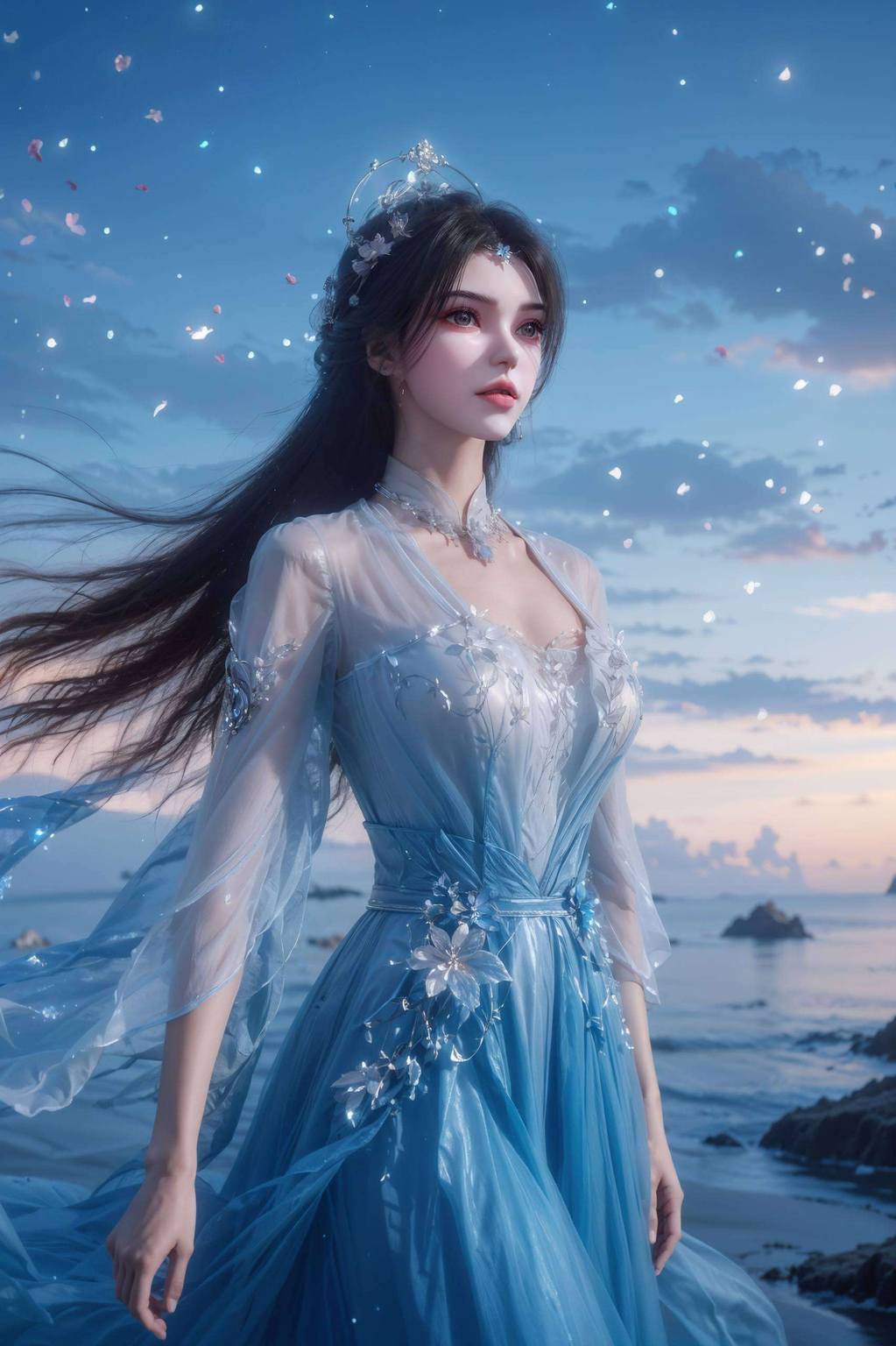 小调皮们里面藏着我们国漫界的女神——仙逆中的李慕婉！看那飘逸的长发