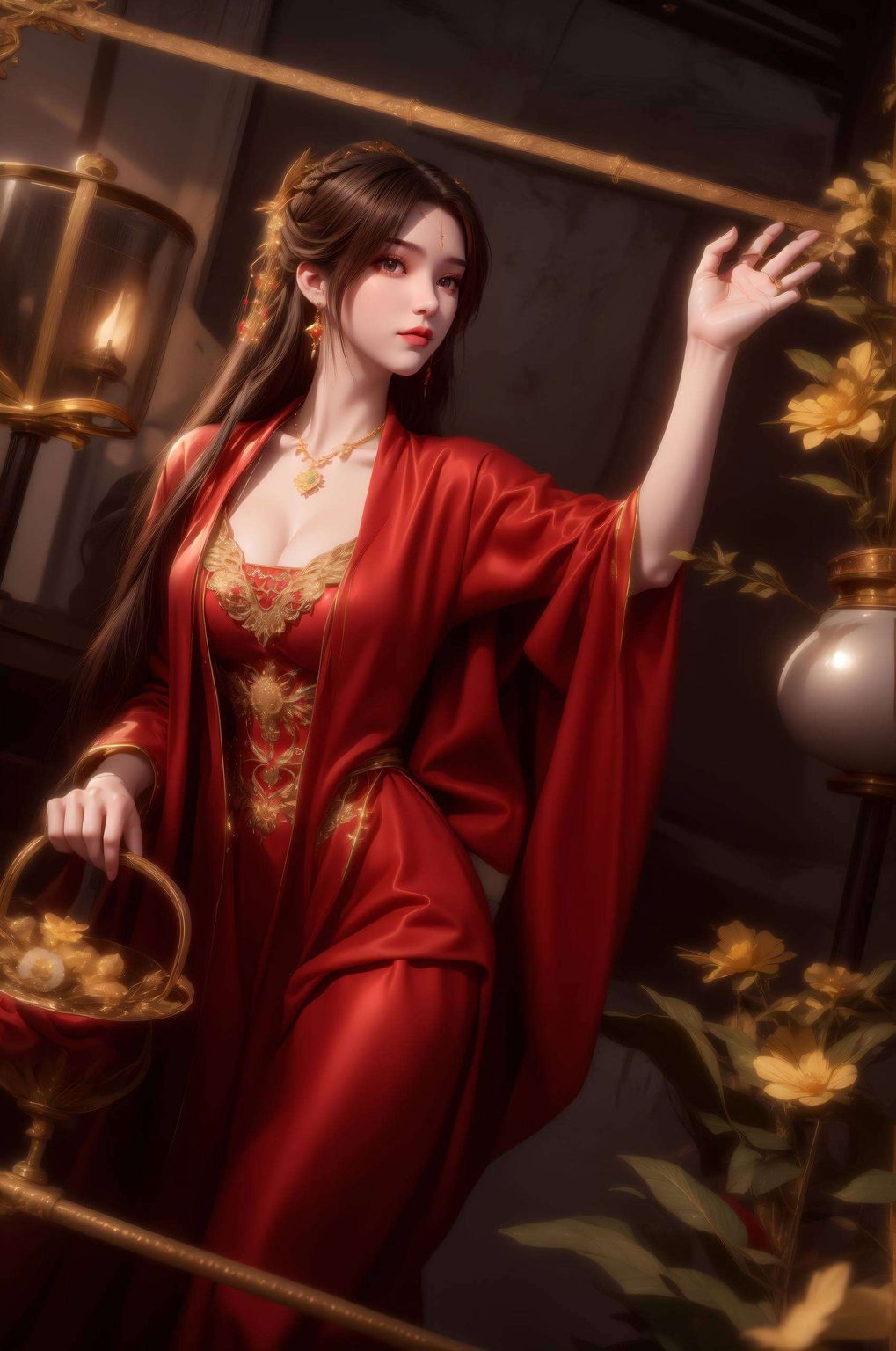 在这绚烂的AI绘画壁纸集合中令人心悦神怡