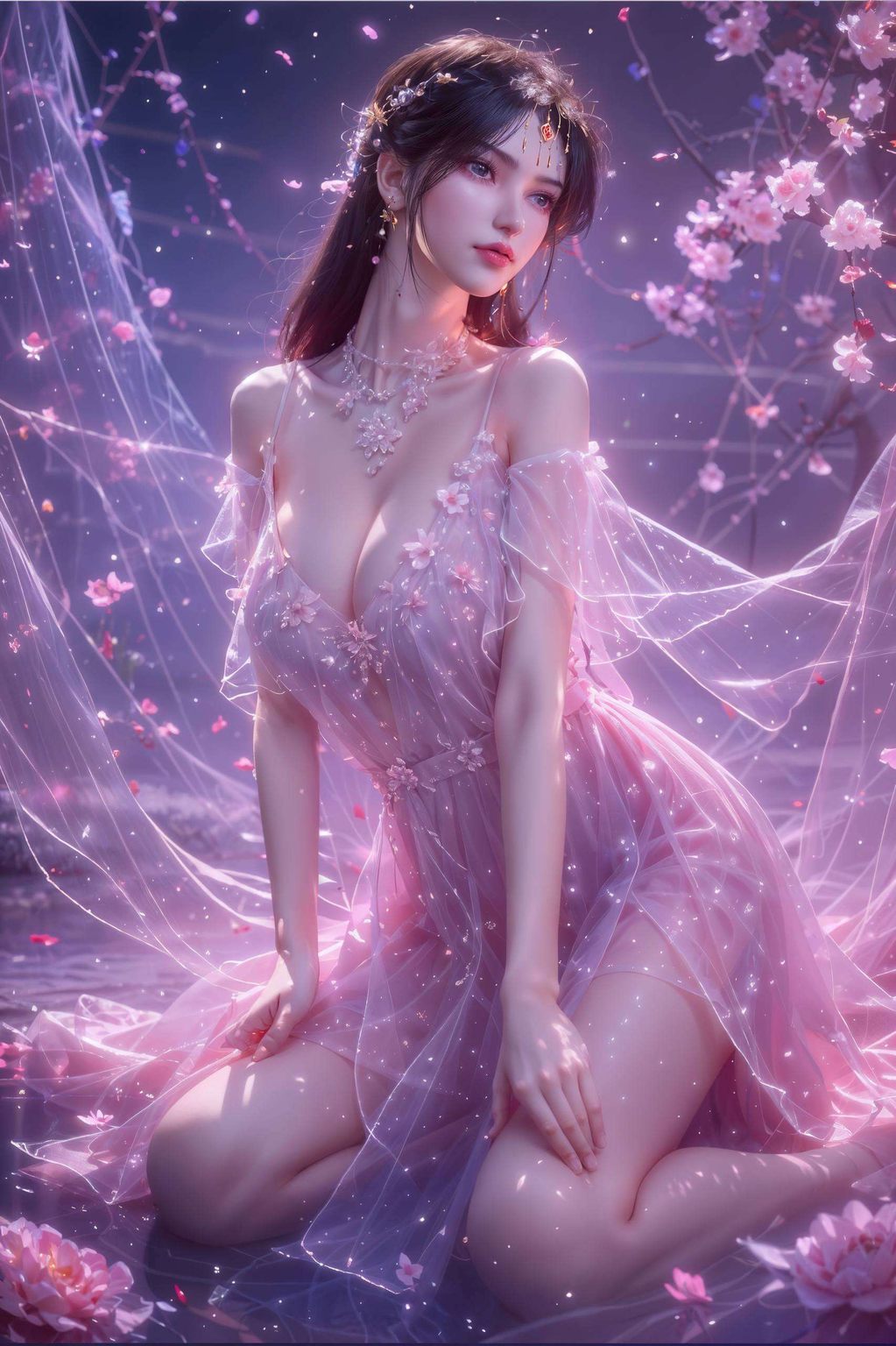 既让人憧憬那仙气萦绕的女子