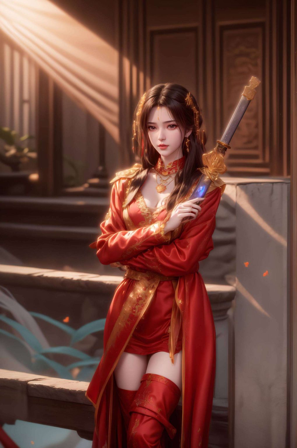 李慕婉翩翩起舞高清原图捕捉了她玄幻气息下的每一个细节